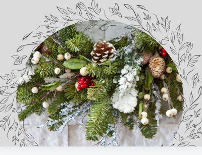 Christmas Wreath Making workshop