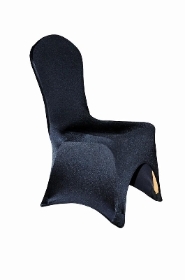Black Spandex Lycra Wedding Chair Covers