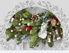 Christmas Wreath Making workshop